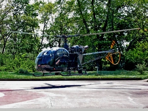 Brazos, AS-313, Alouette II, Helicopters