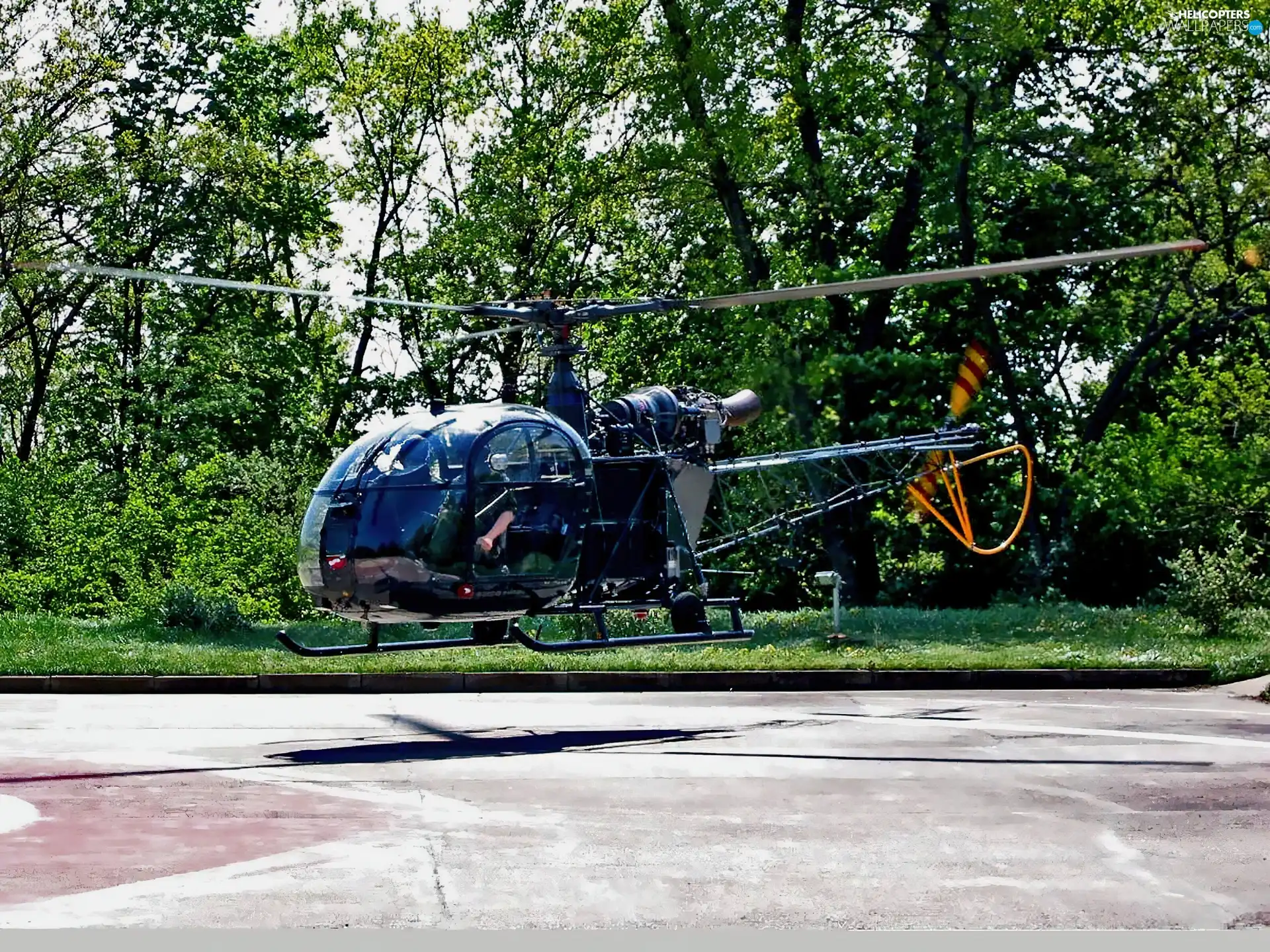 Brazos, AS-313, Alouette II, Helicopters