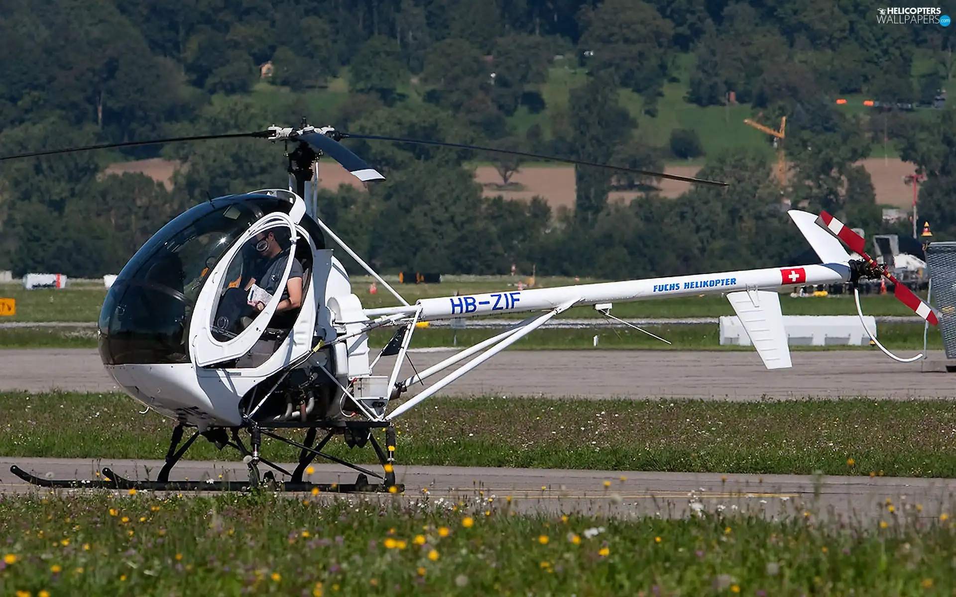 Fuchs Helikopter Schweizer 269C