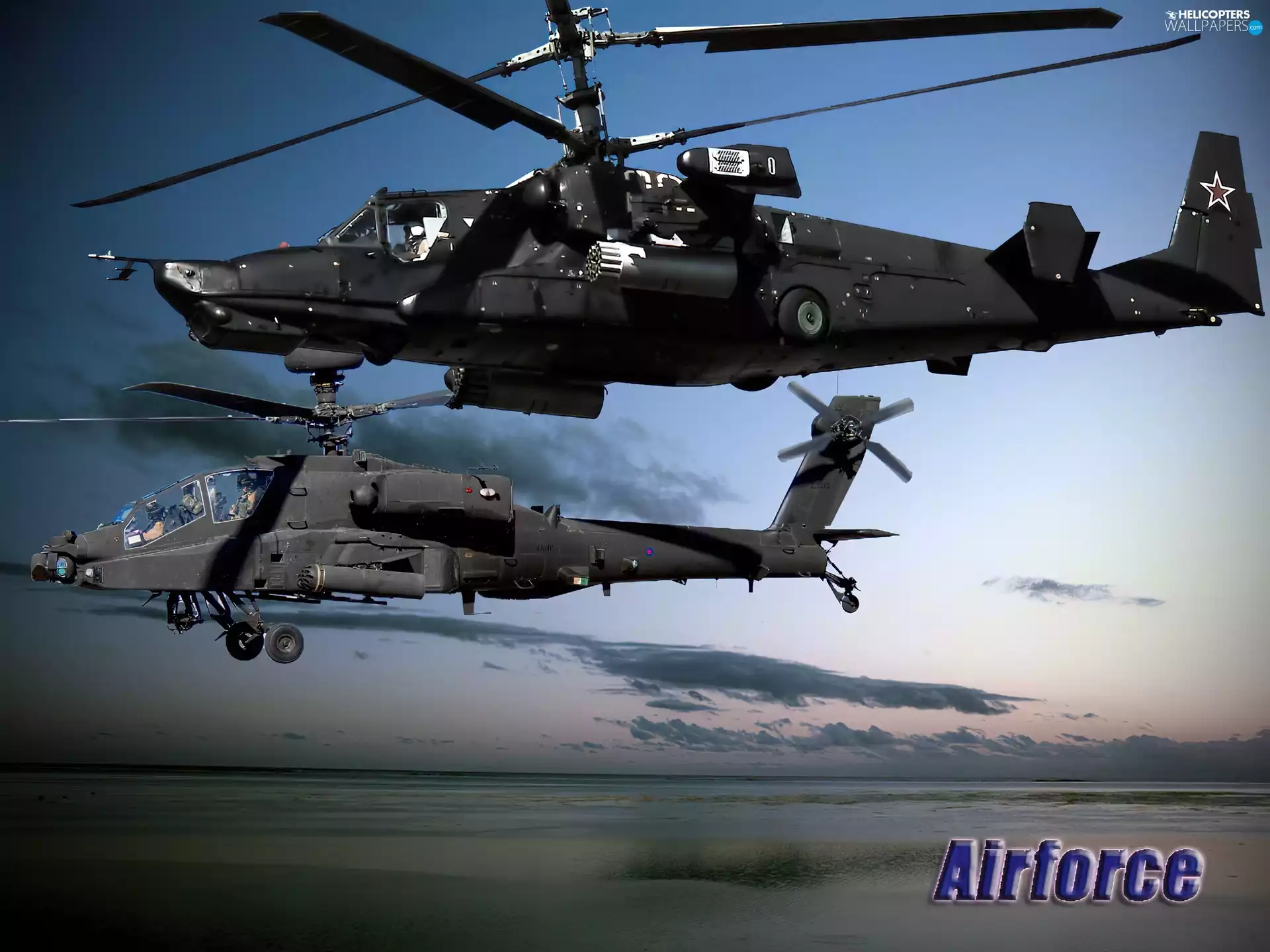 Ka 50, Apache, Kasatka