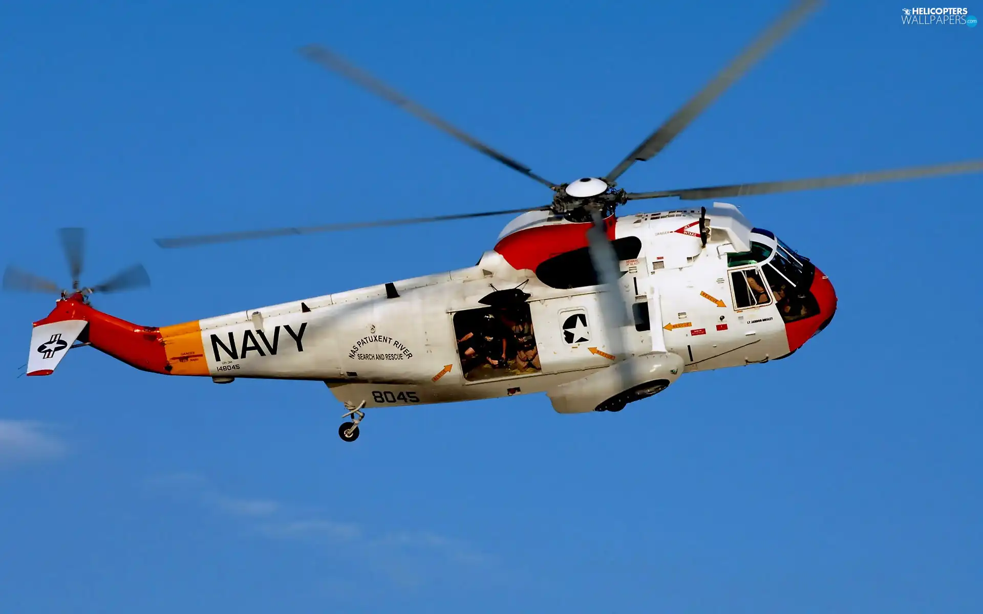 Sikorsky UH-3H Sea King, return
