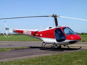 Enstrom F28A, skids