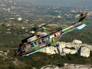 Military truck, Eurocopter AS-532 Cougar